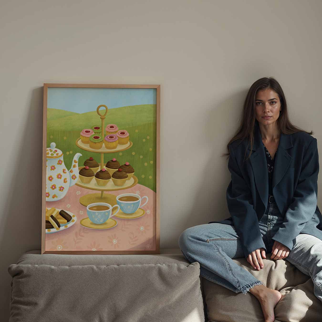 High Tea Sfeervol Poster-WallArtistic