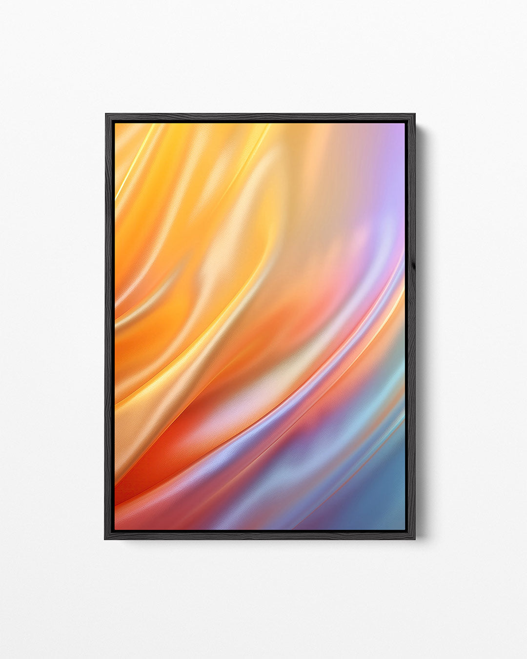 Vloeiende kleuren Kunstwerk