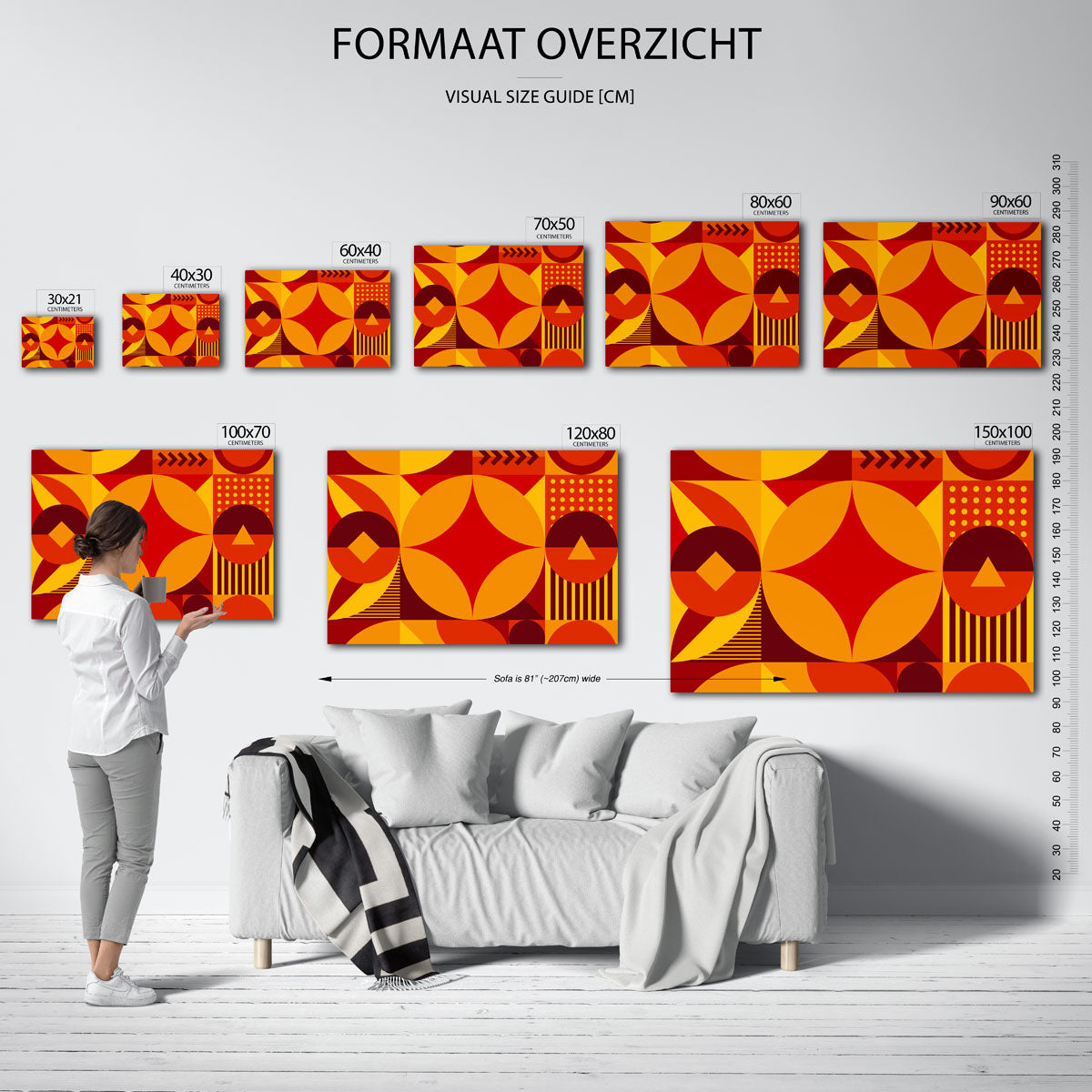 Vorm en balans Poster