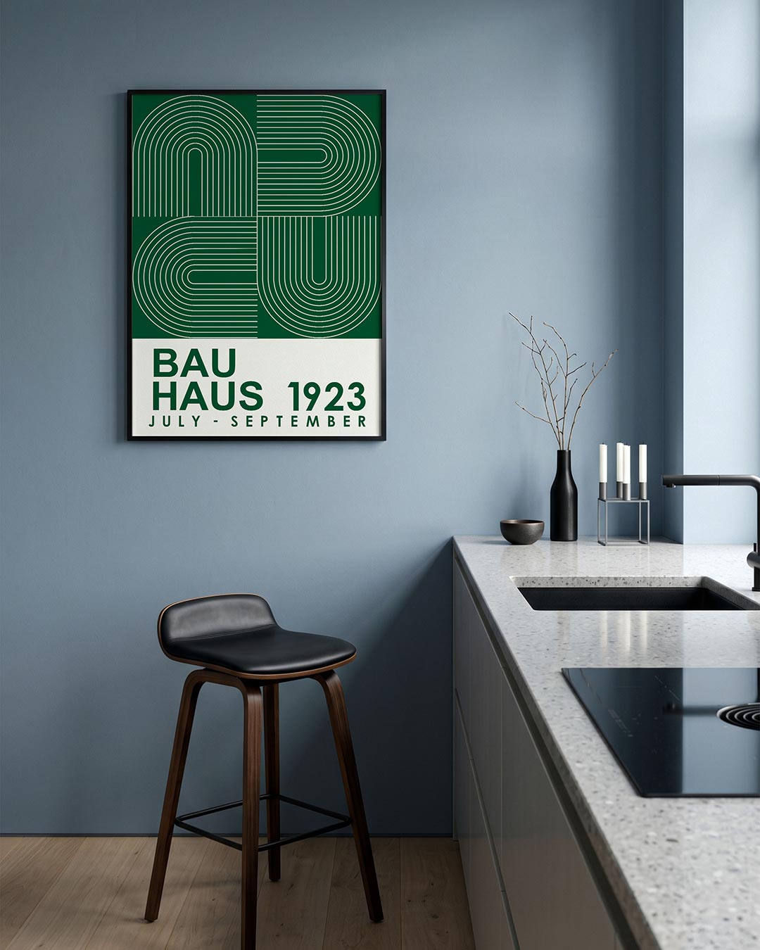 Lijnen en vlakken Poster