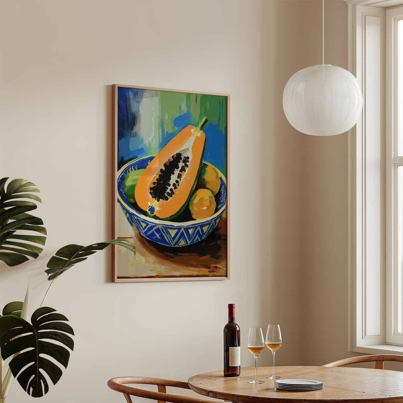 Tropische Vruchten Stilleven Poster-WallArtistic