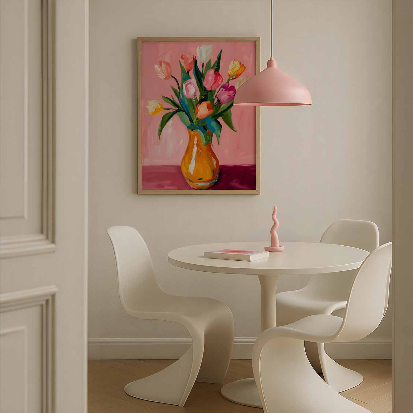 Bloemenpracht in Vaas Poster-WallArtistic