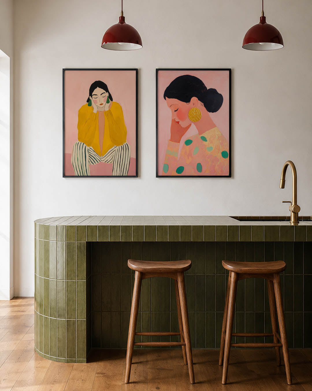 Kleur en rust Posterset