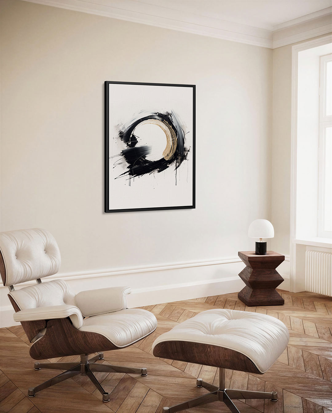 Dynamische cirkel Kunstwerk