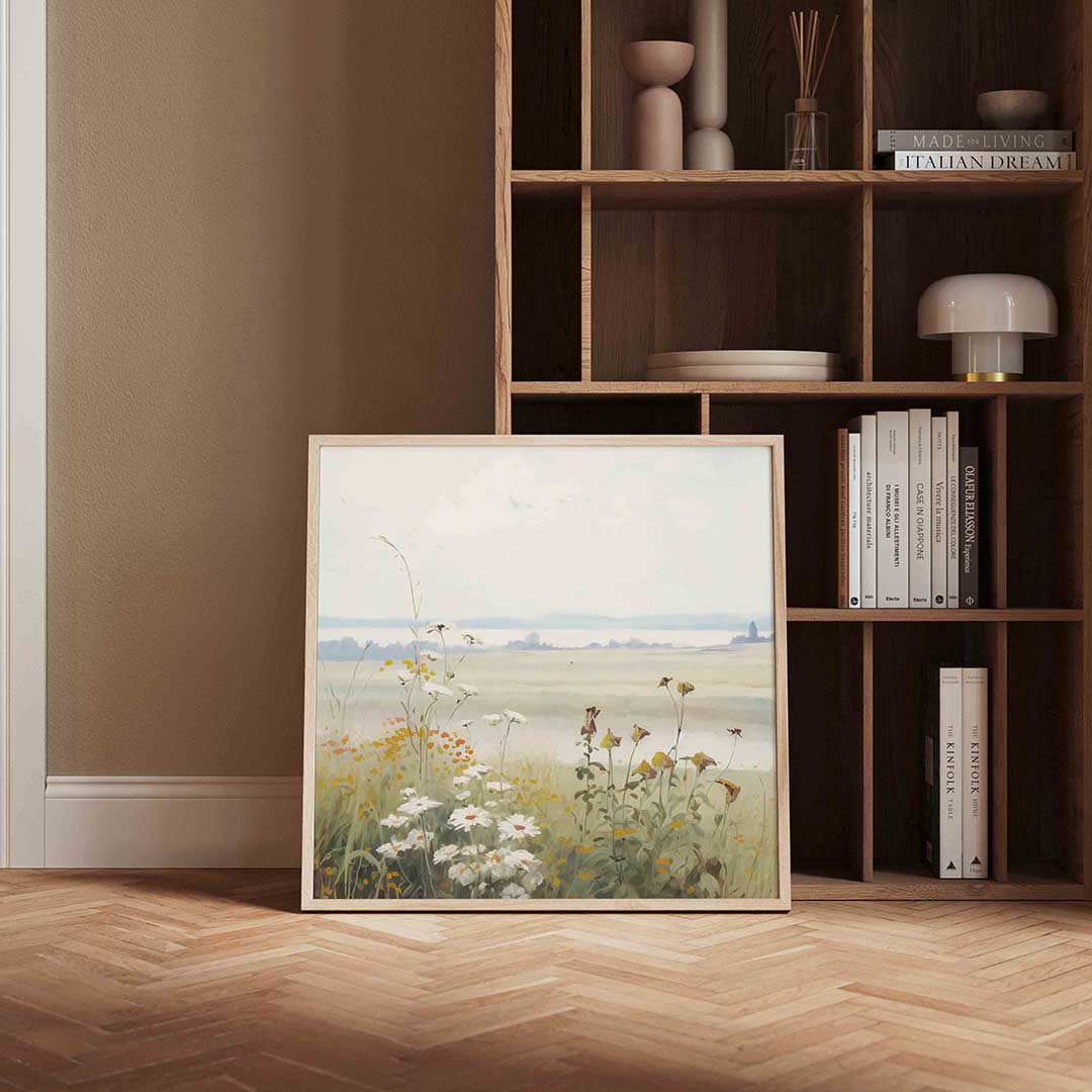Bloemenveld Poster