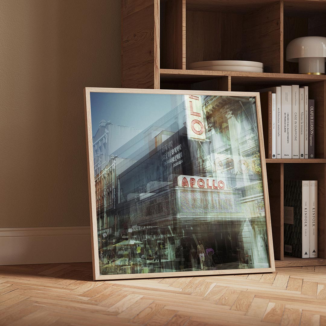 Stedelijke gelaagdheid Poster