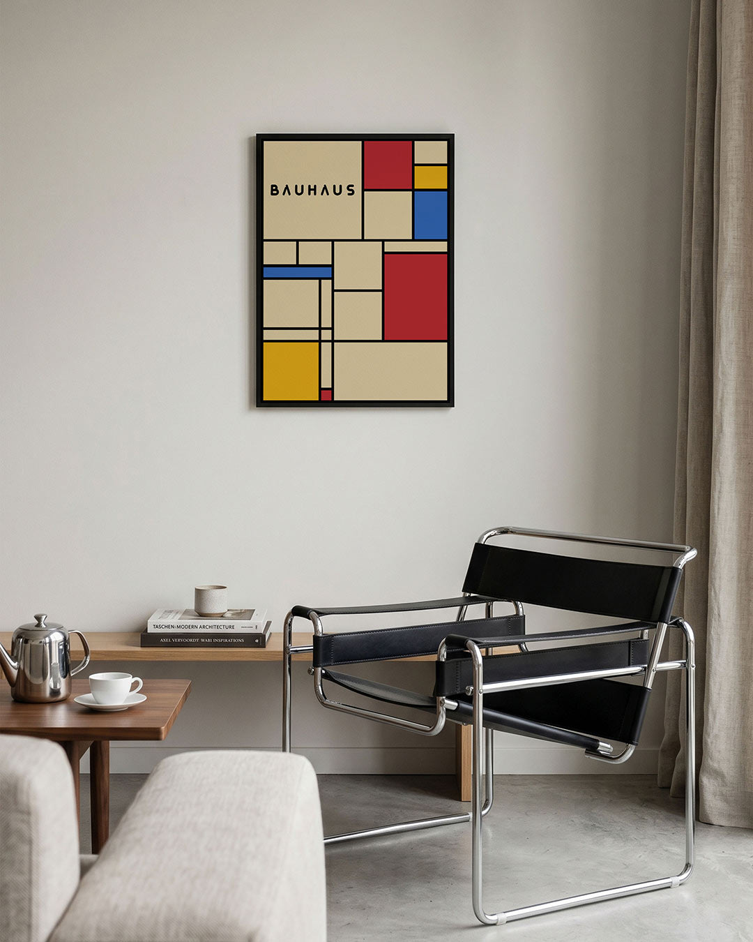 Vorm en kleurvlakken Poster