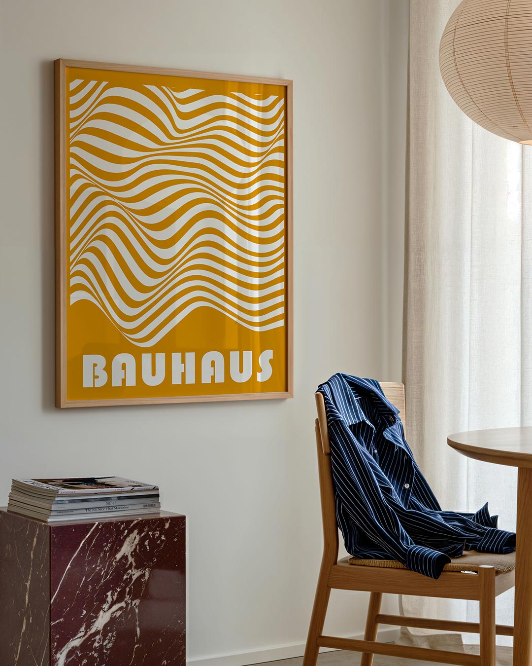 Golvend lijnenspel Poster