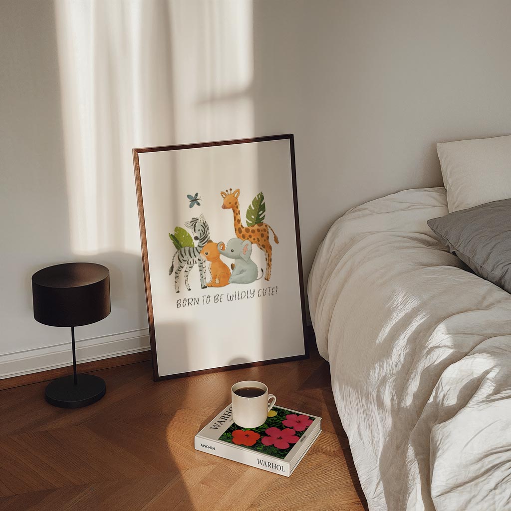 Jungle Vrienden Kinderkamer Poster-WallArtistic
