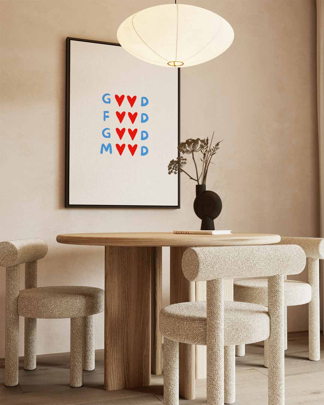 Liefdeswens Wanddecoratie Kunstwerk-canvas-dibond-plexiglas-wanddecoratie-WallArtistic