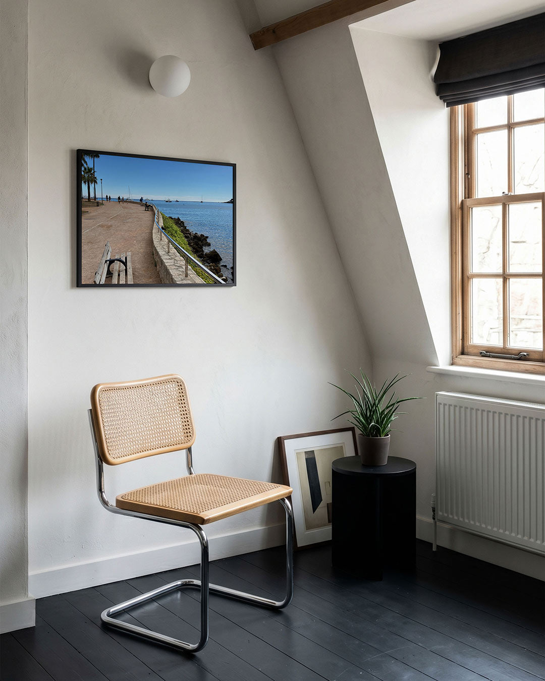 Zomerse kustwandeling Poster