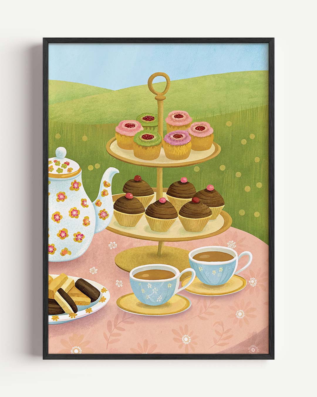 High Tea Sfeervol Poster-WallArtistic