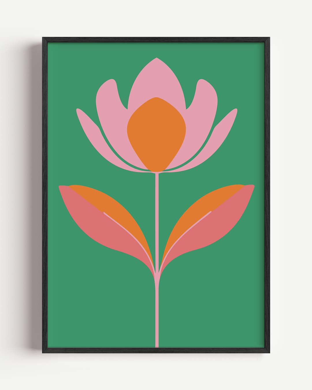Bloemige Elegantie Poster-WallArtistic