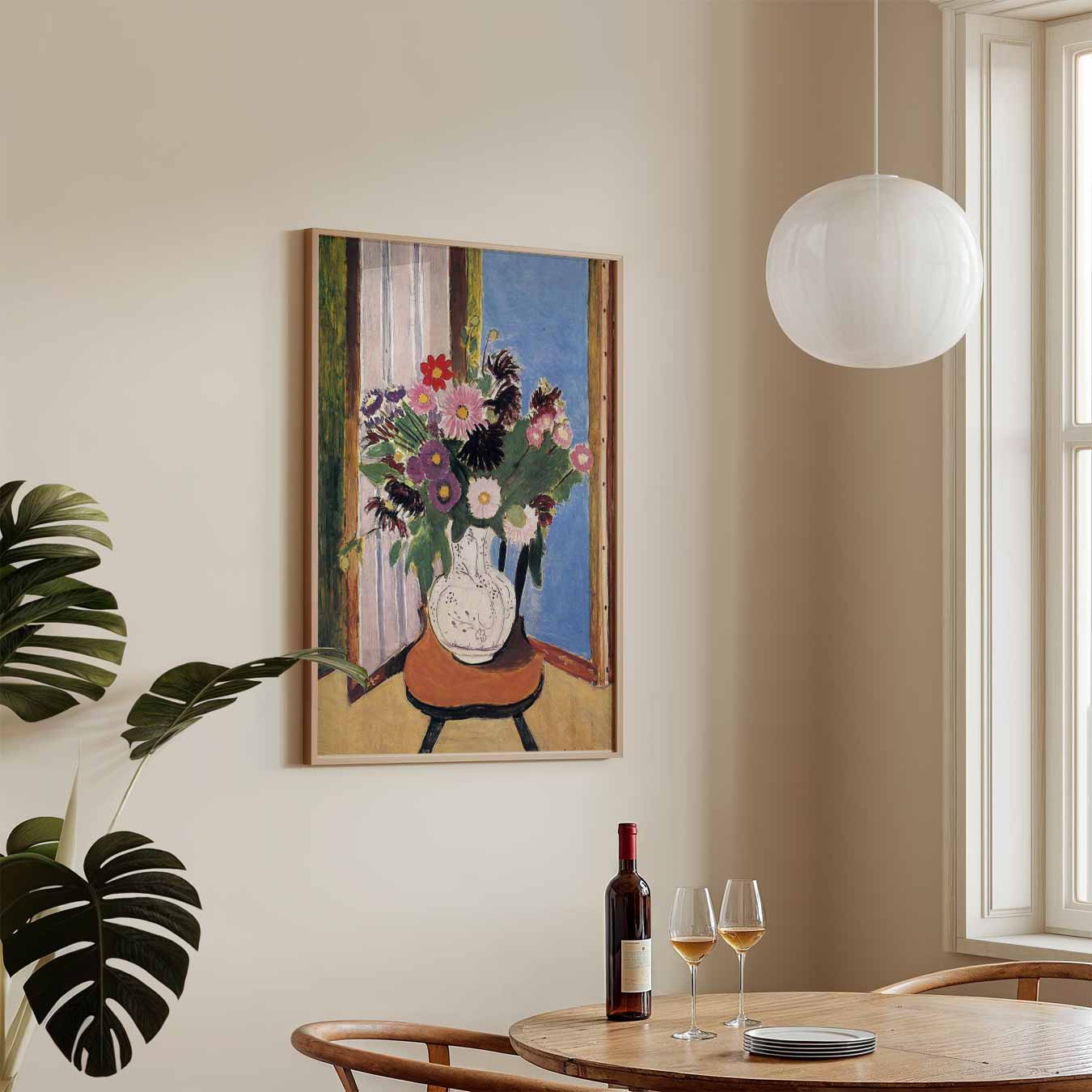 Vrolijke Bloemenpracht Poster-WallArtistic