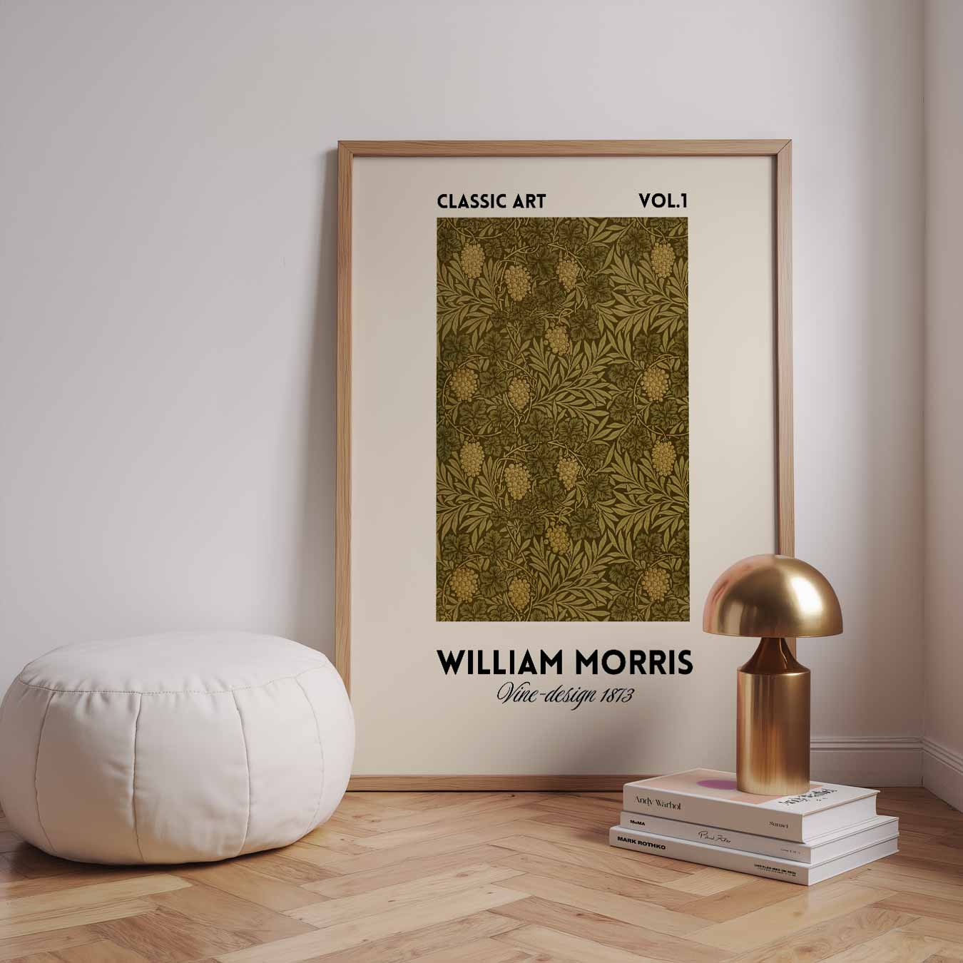 William Morris Wild Tulip 1884 Poster-WallArtistic