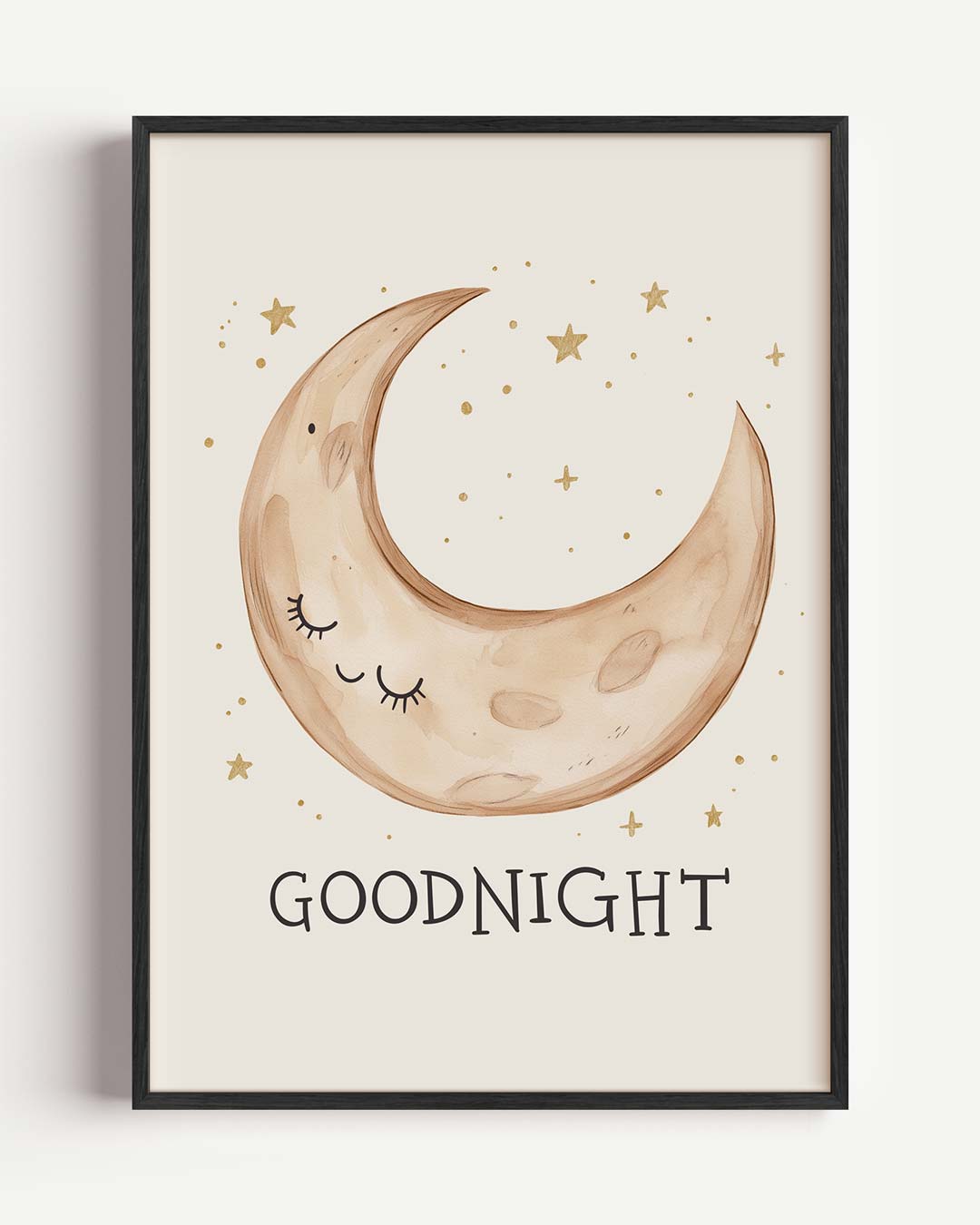Slaapzachte Nachtposter-WallArtistic
