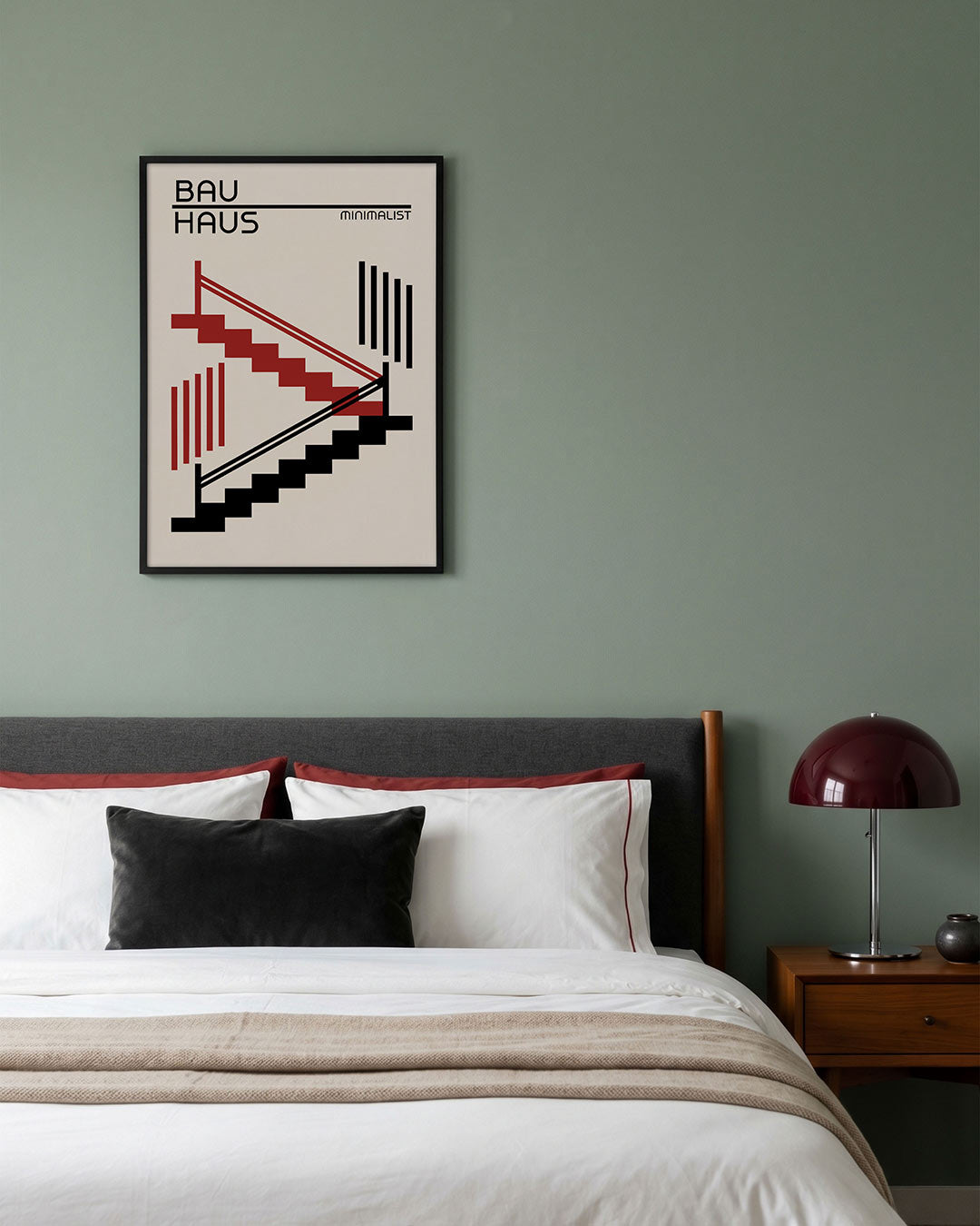 Lijnen en trappen Poster