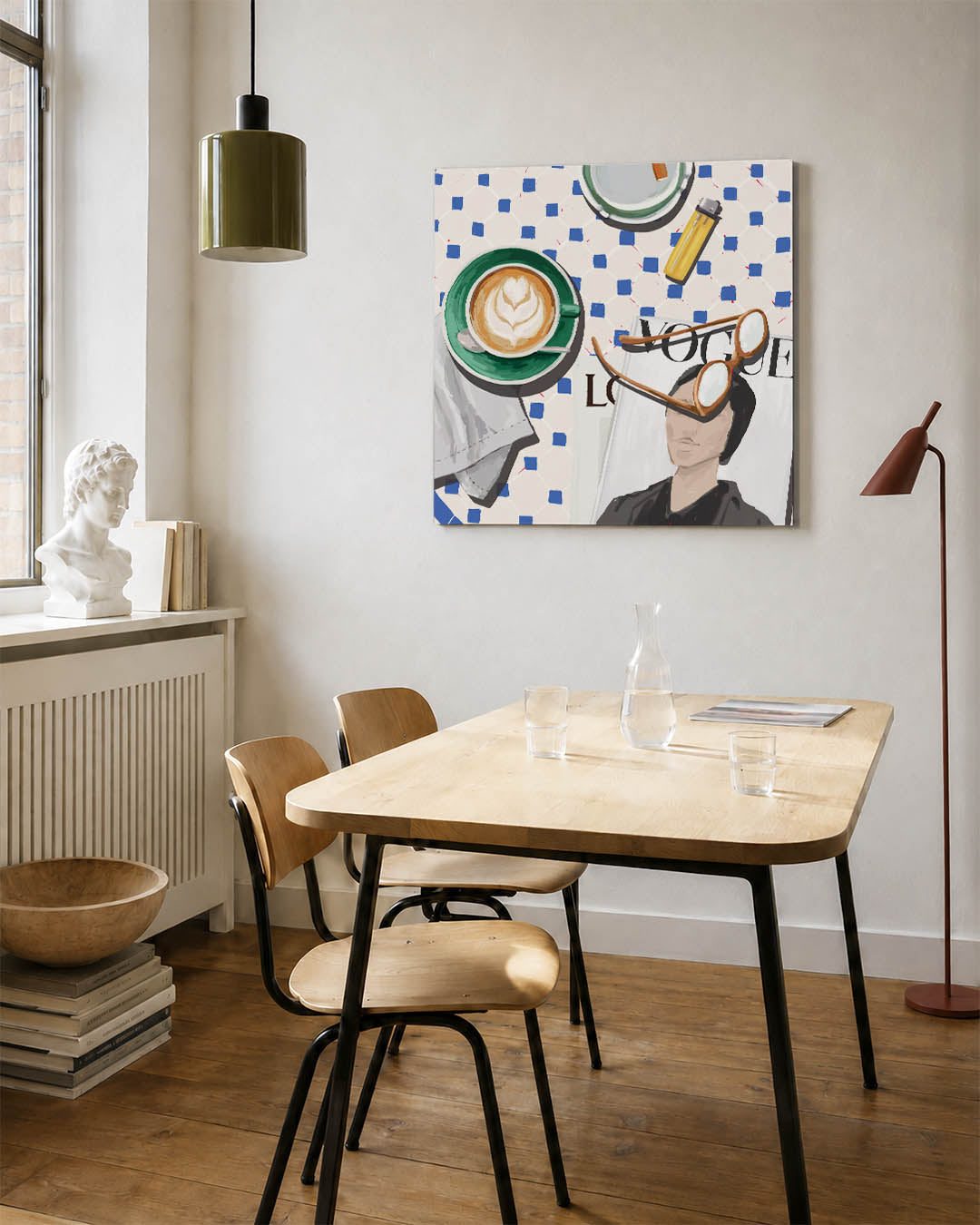 Dagelijkse momenten Kunstwerk
