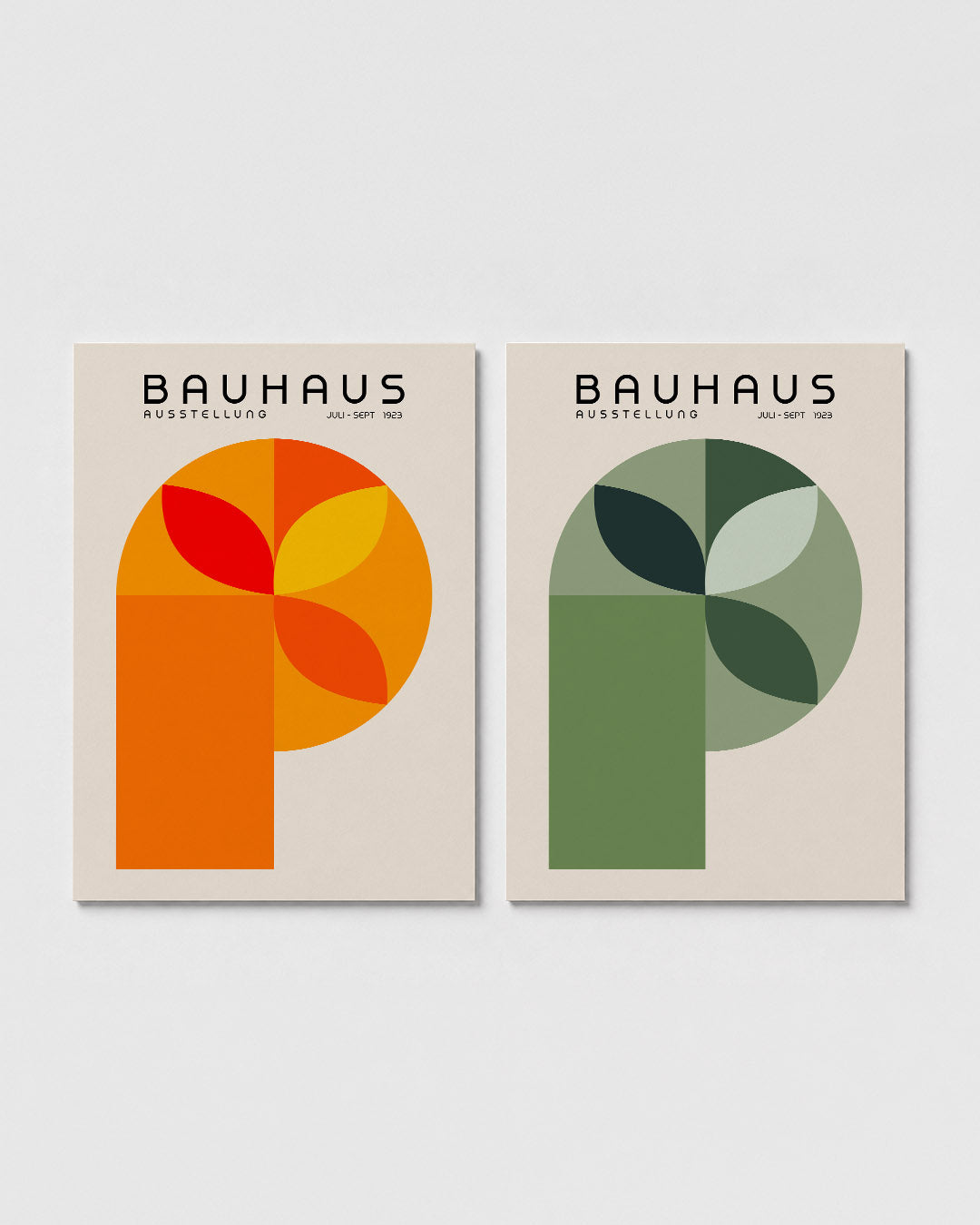 Kleurrijke vormen Posterset