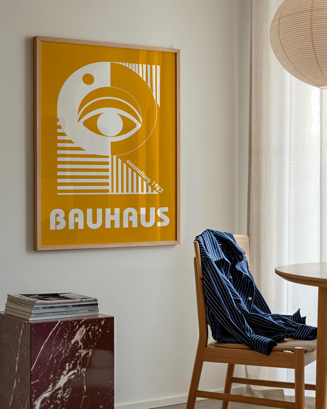 Oog en lijnen Poster