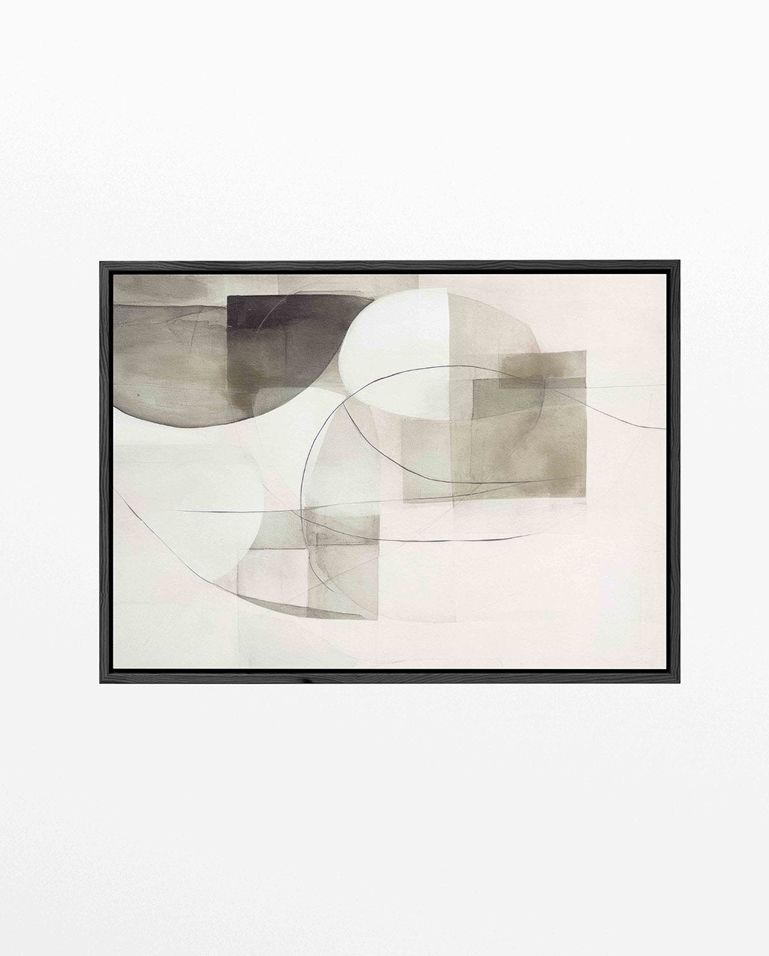 Organische vormen compositie Kunstwerk