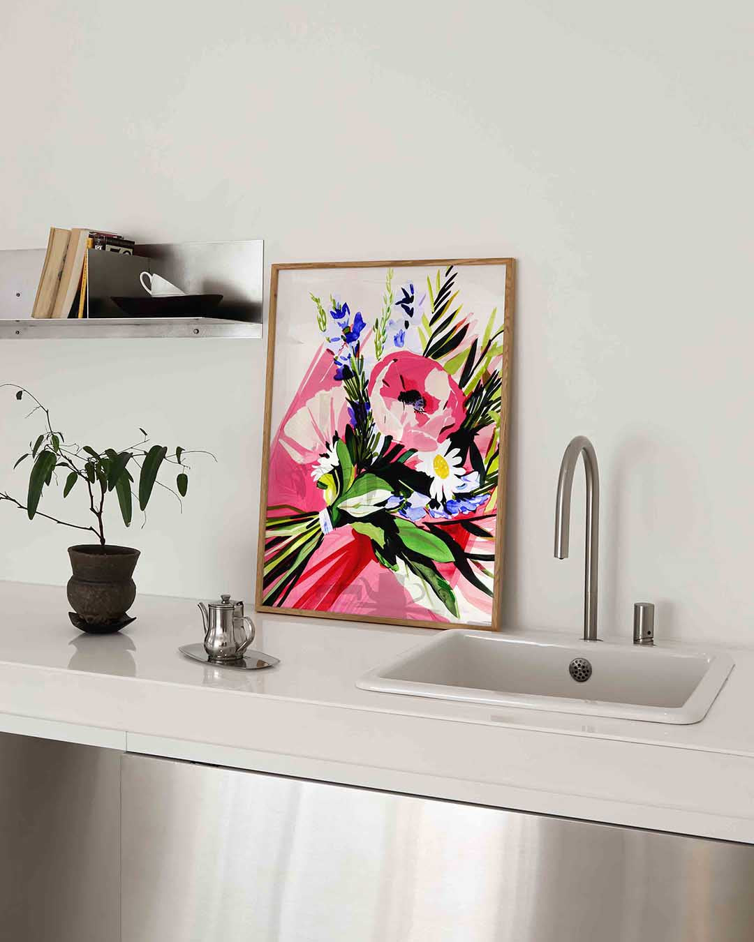 Bloemenboeket Poster
