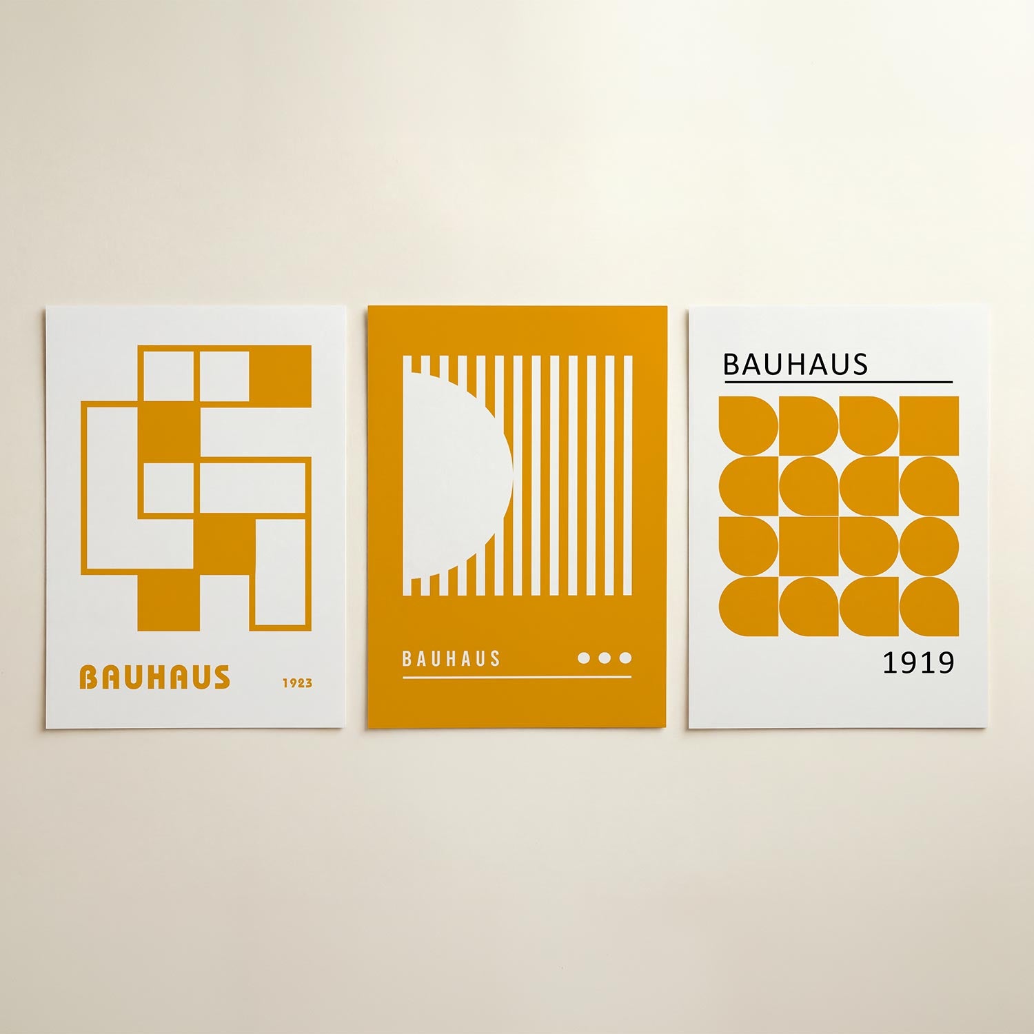 Vormen en vlakken Posterset