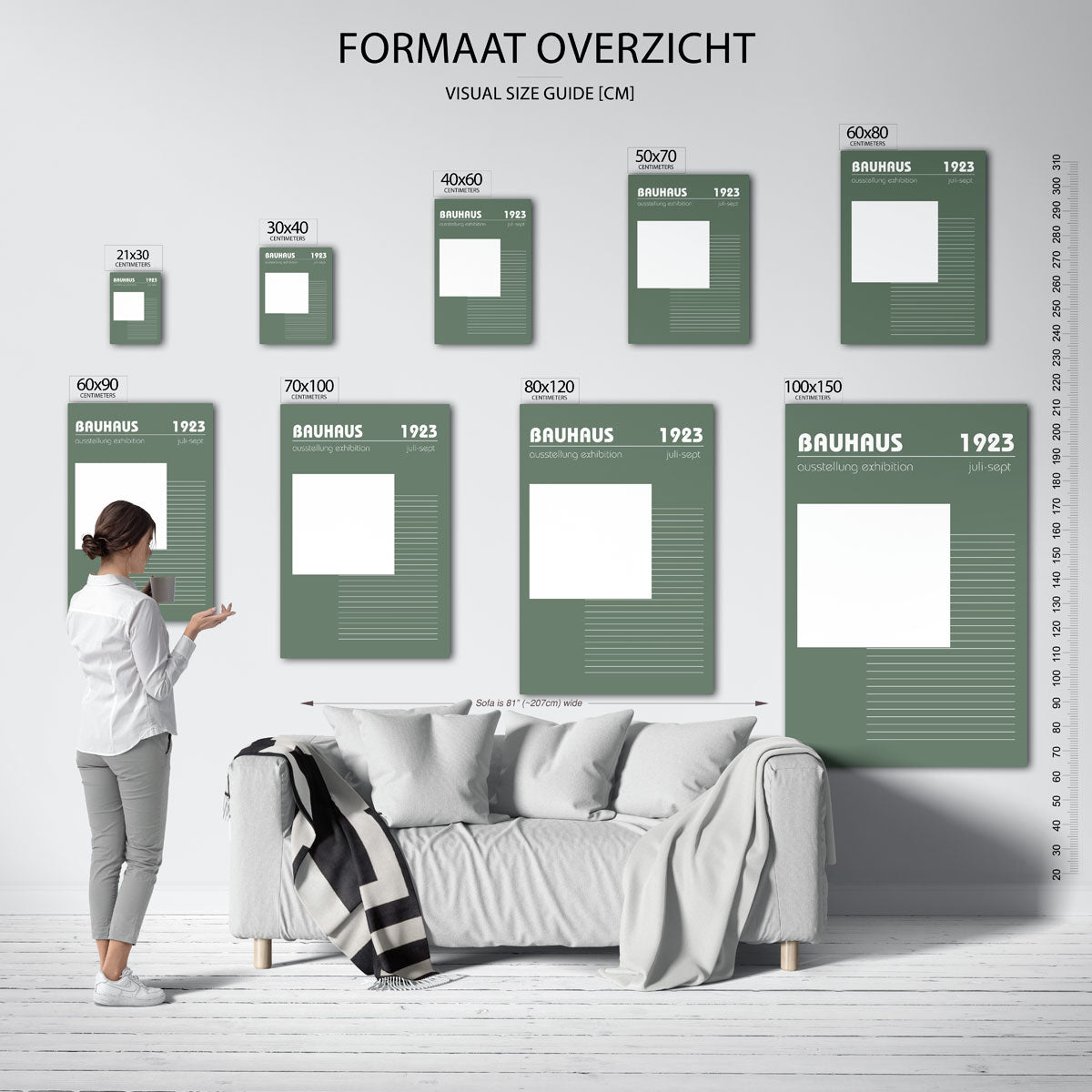 Vorm en lijnen Poster