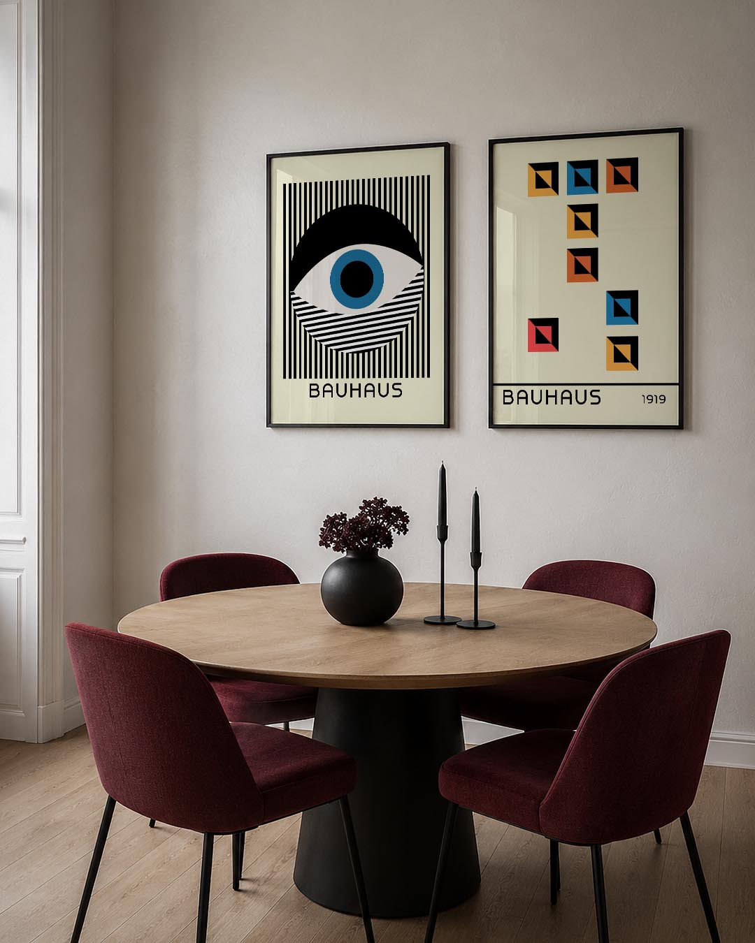 Oog en lijnen Posterset