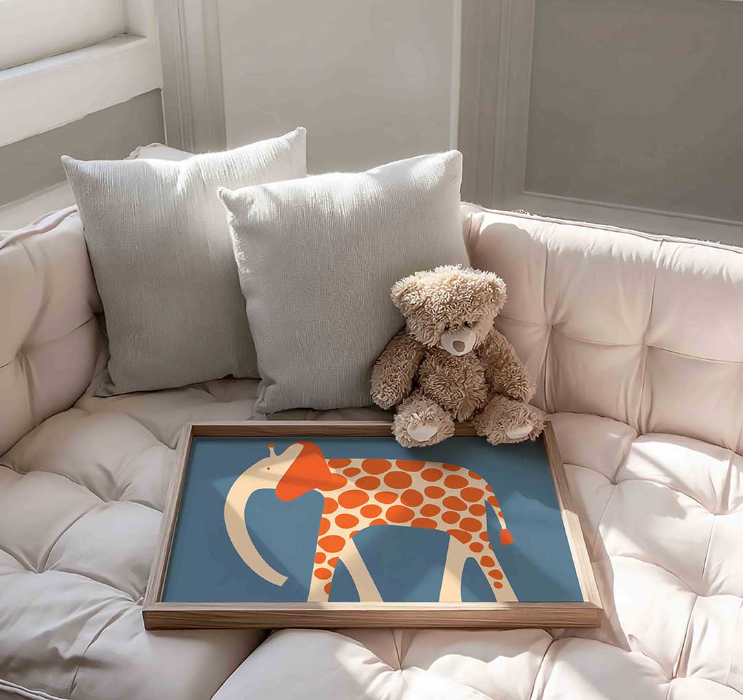 Olifant met stippen Poster