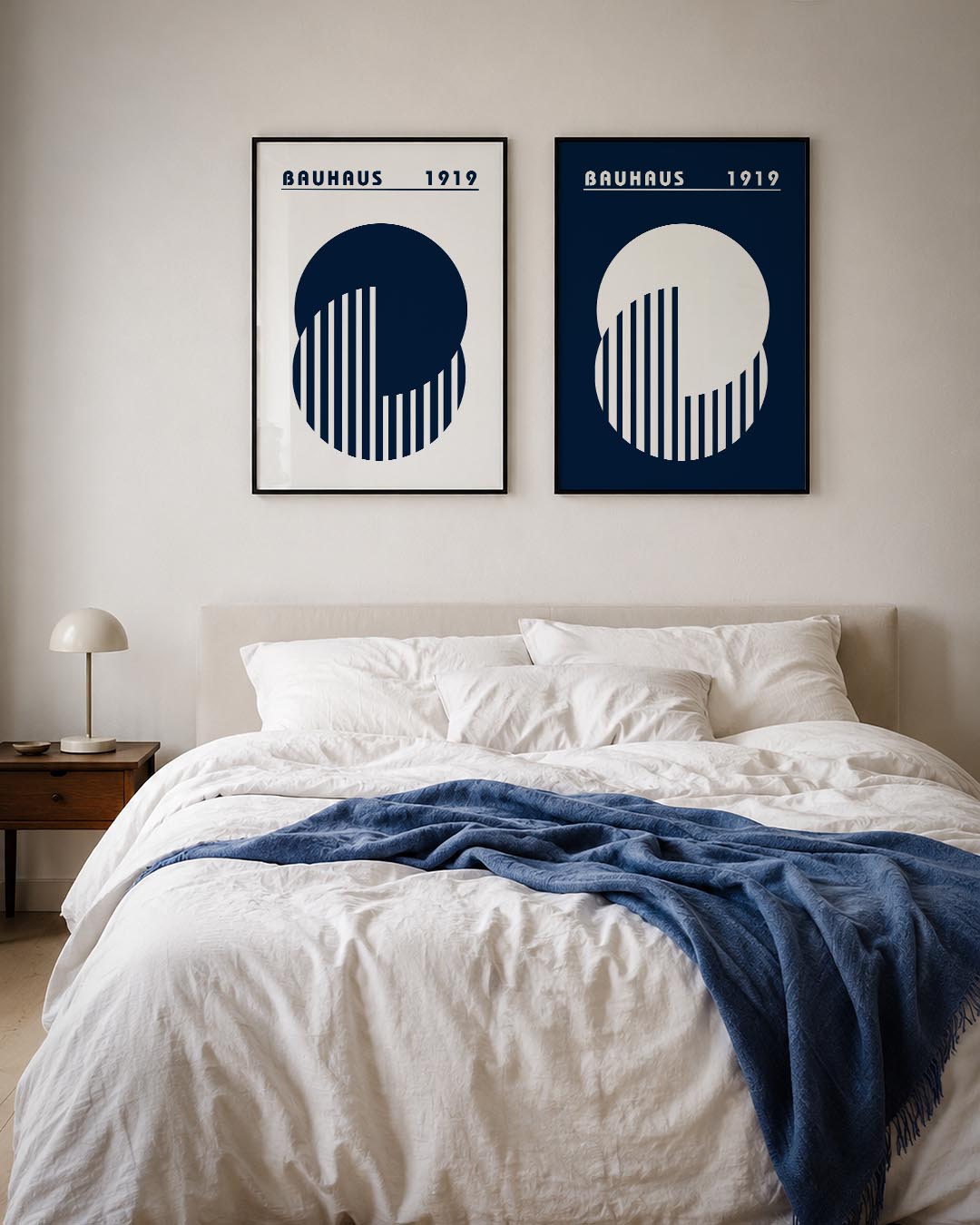 Cirkel en strepen Posterset