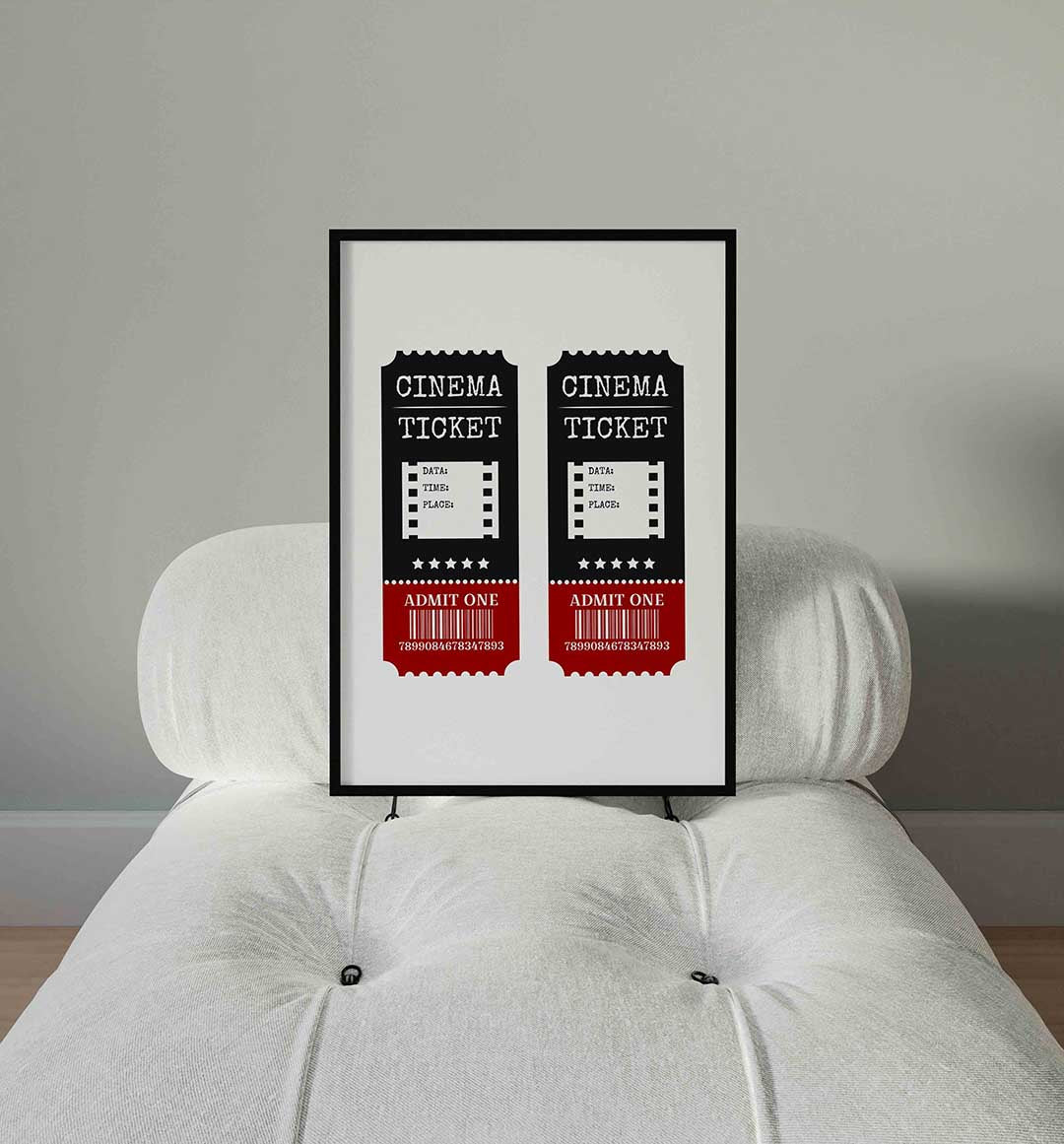 Cinema ticket Poster