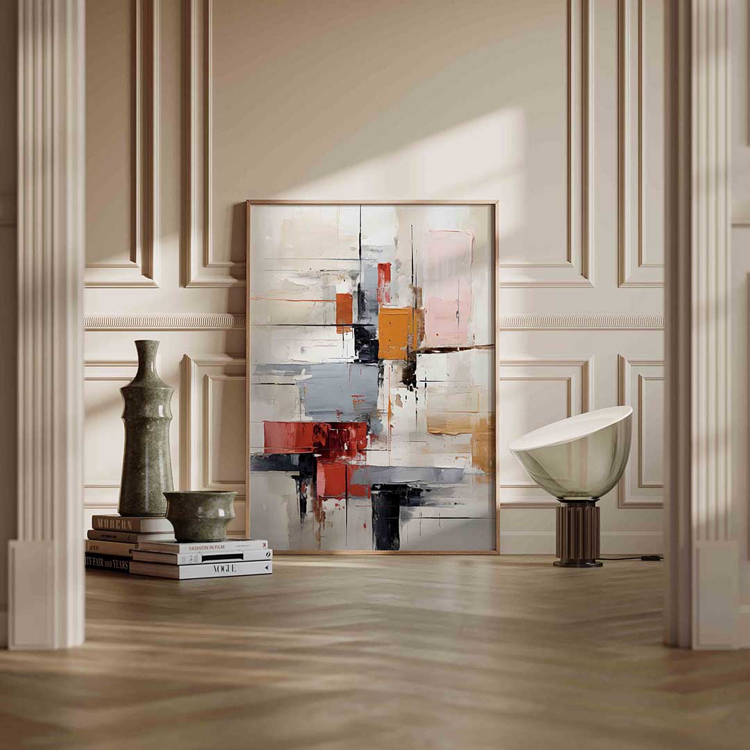Abstracte vormen Poster