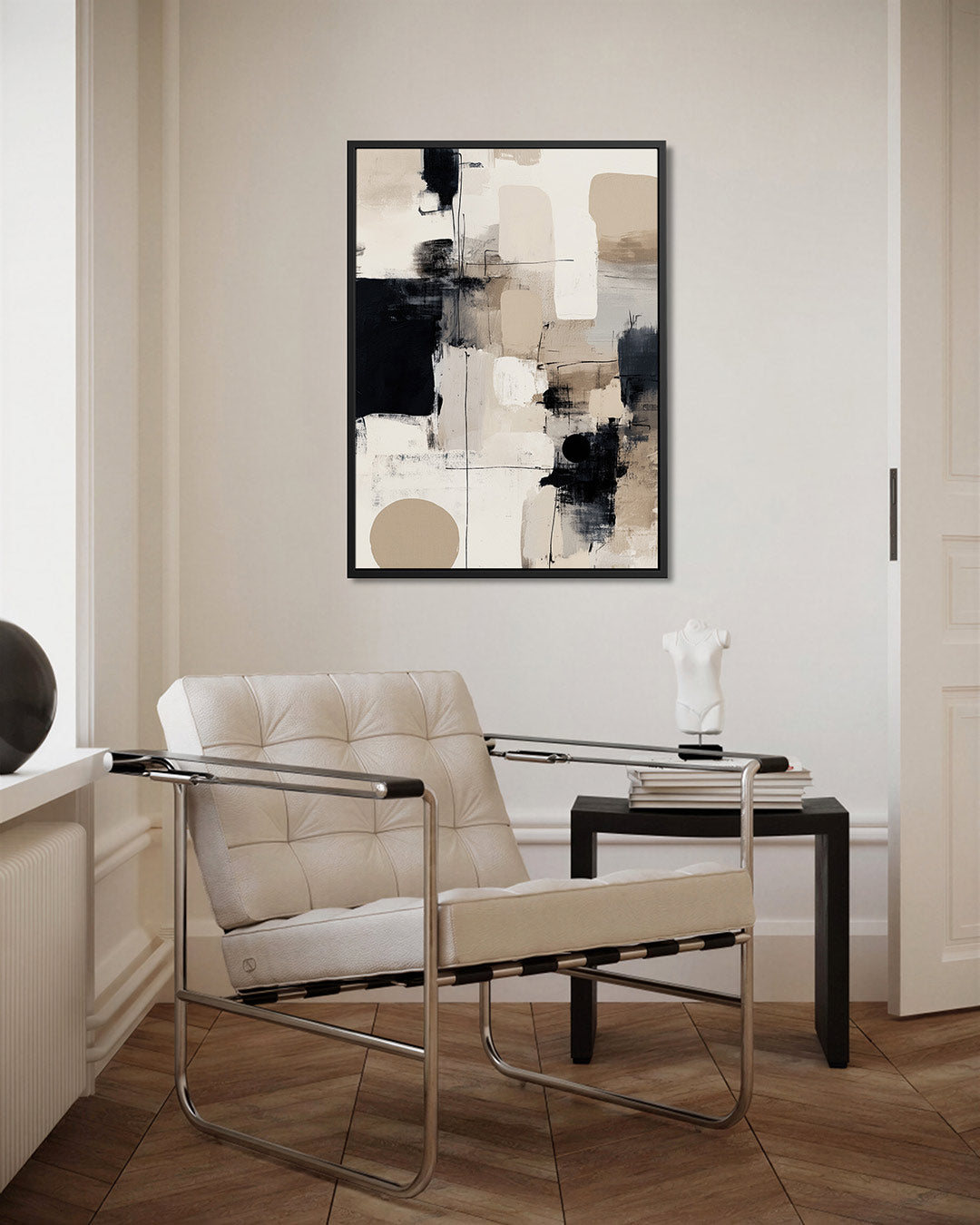 Geometrische compositie Kunstwerk