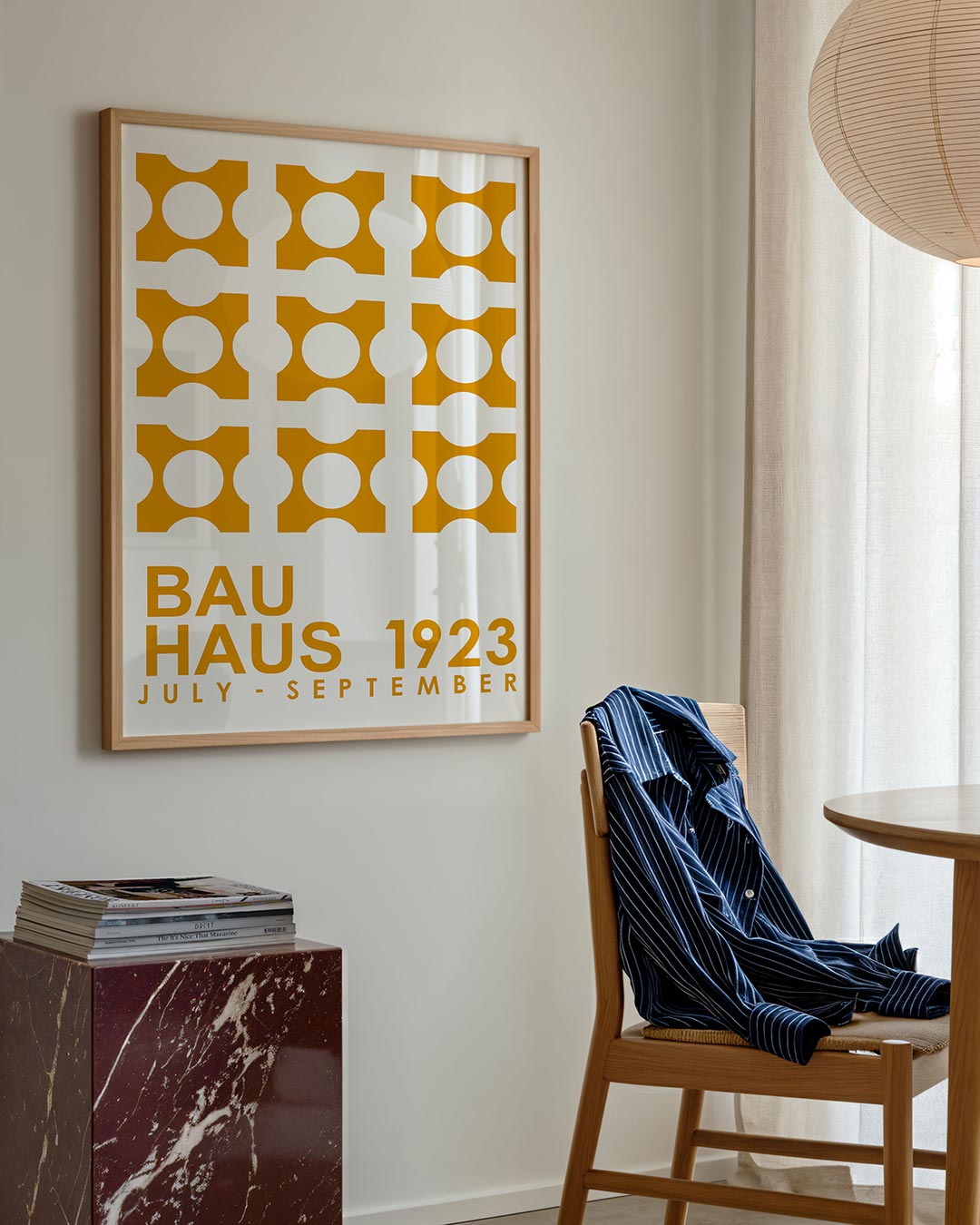 Vormritme en kleur Poster