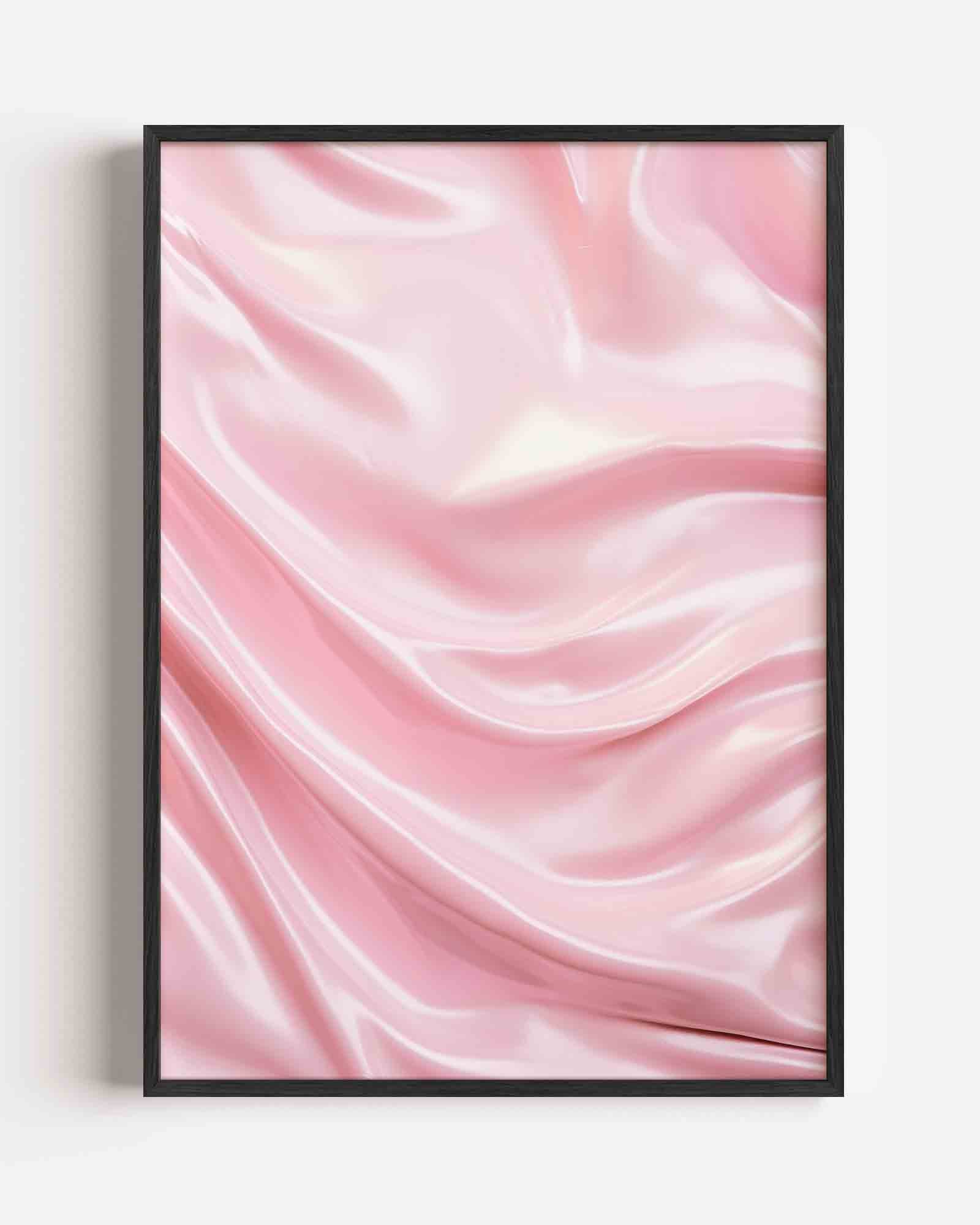 Zachte roze textuur Poster