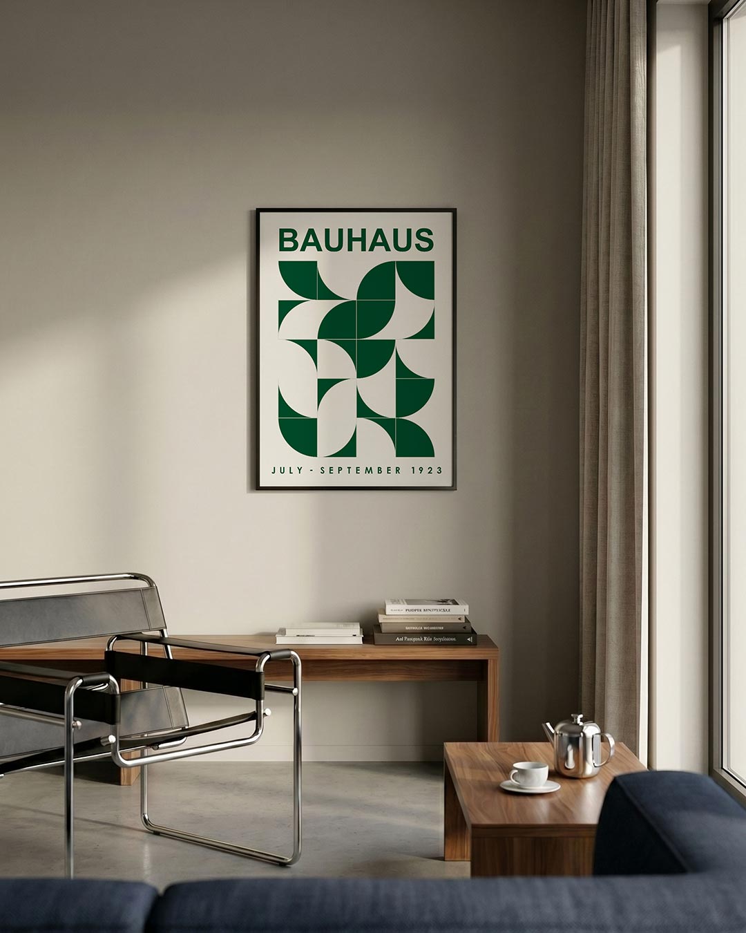 Vormritme en kleur Poster