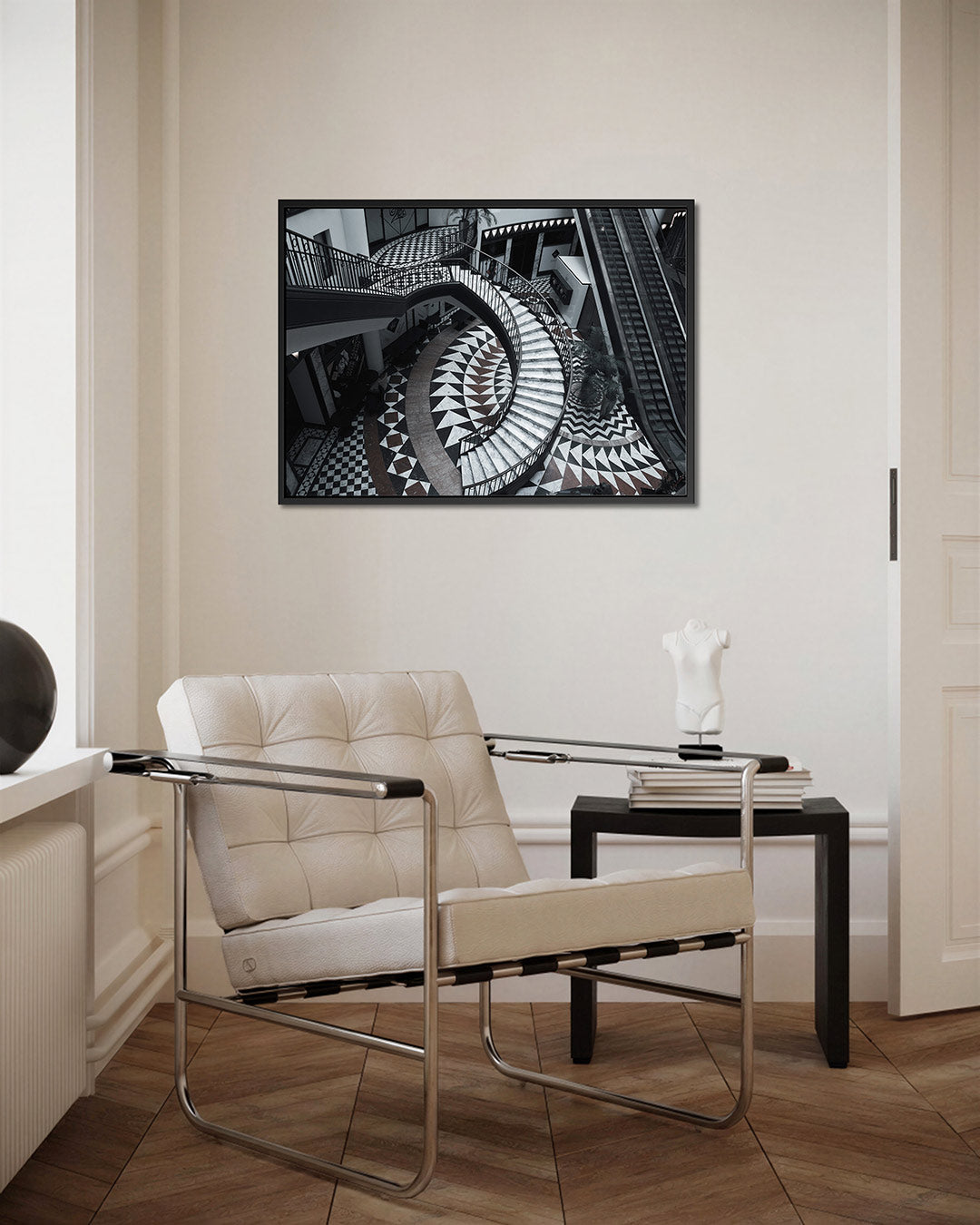 Geometrische trappen Kunstwerk