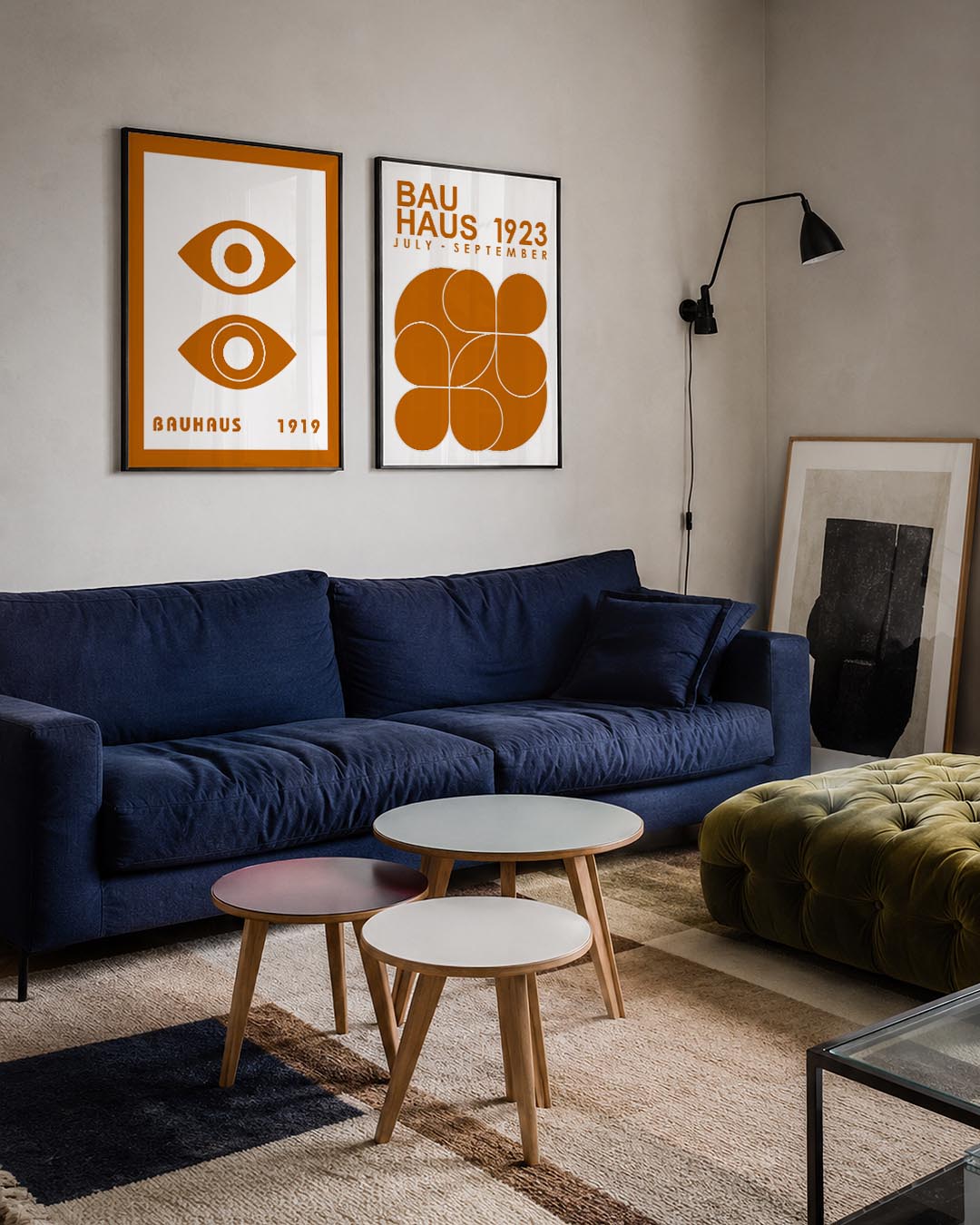 Oogvormen en lijnen Posterset