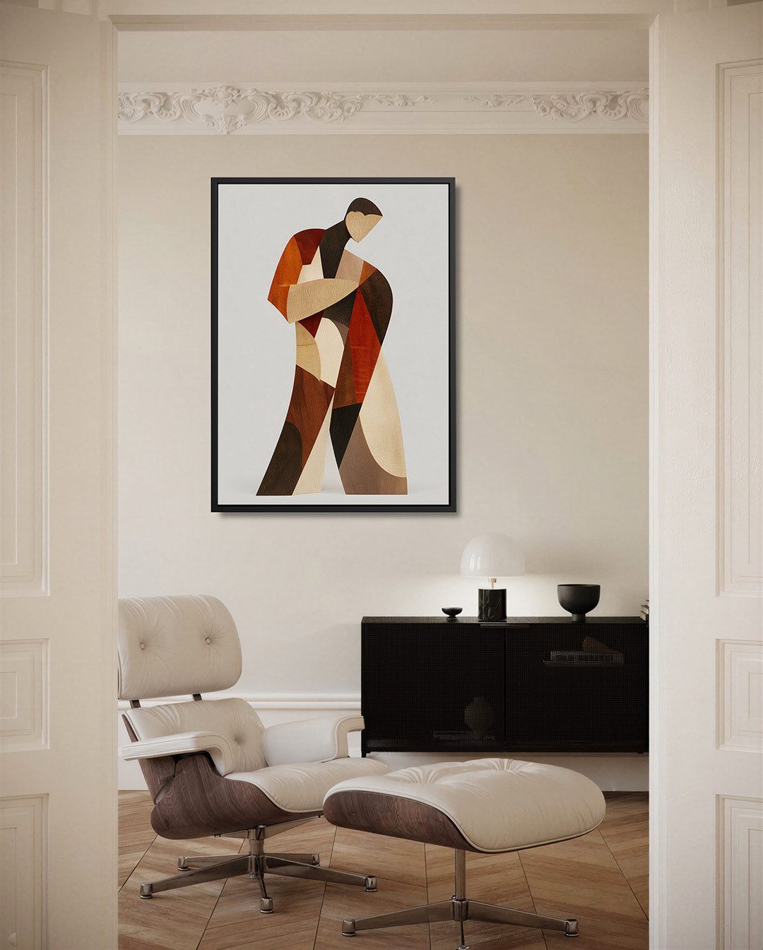 Geometrische figuren Kunstwerk