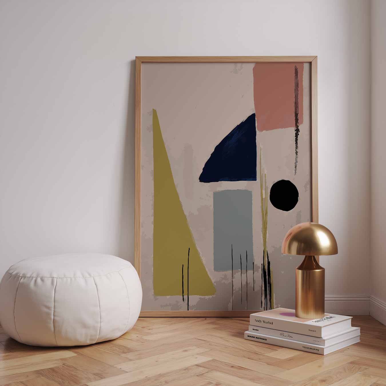 Moderne Abstracte Kunstposter-WallArtistic