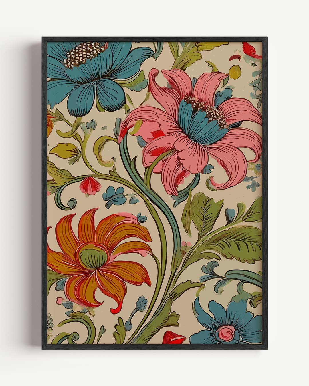 Bloemenpracht Wandposter-WallArtistic