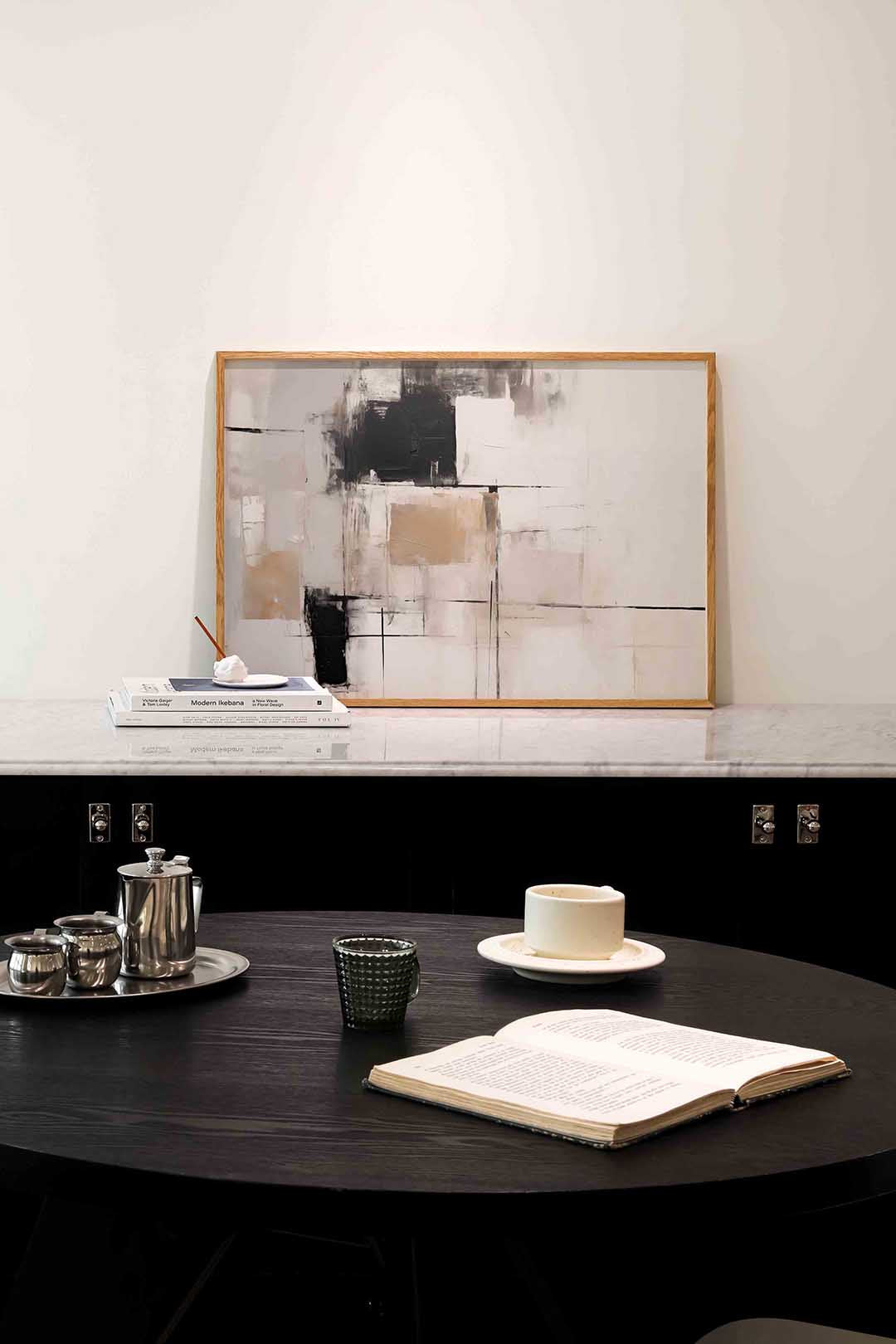 Abstracte vormen Poster
