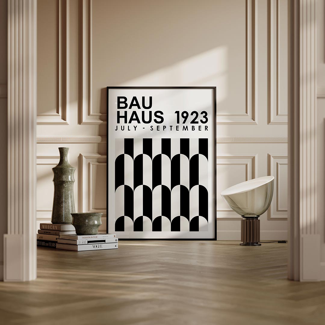 Lijnen en vlakken Poster