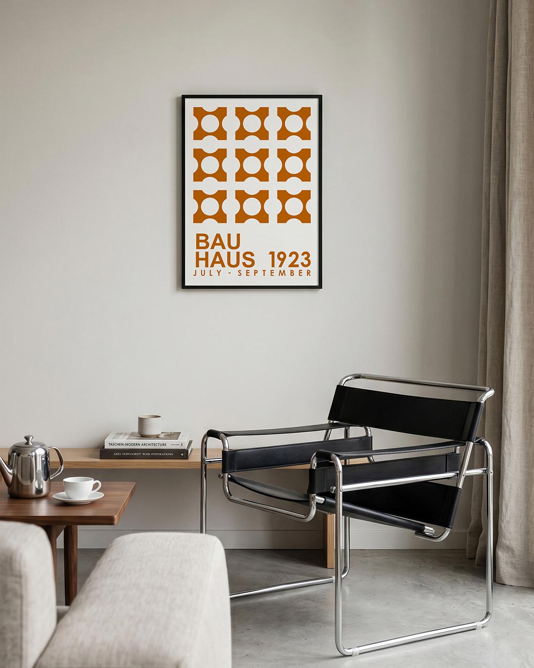 Vormritme en kleur Poster