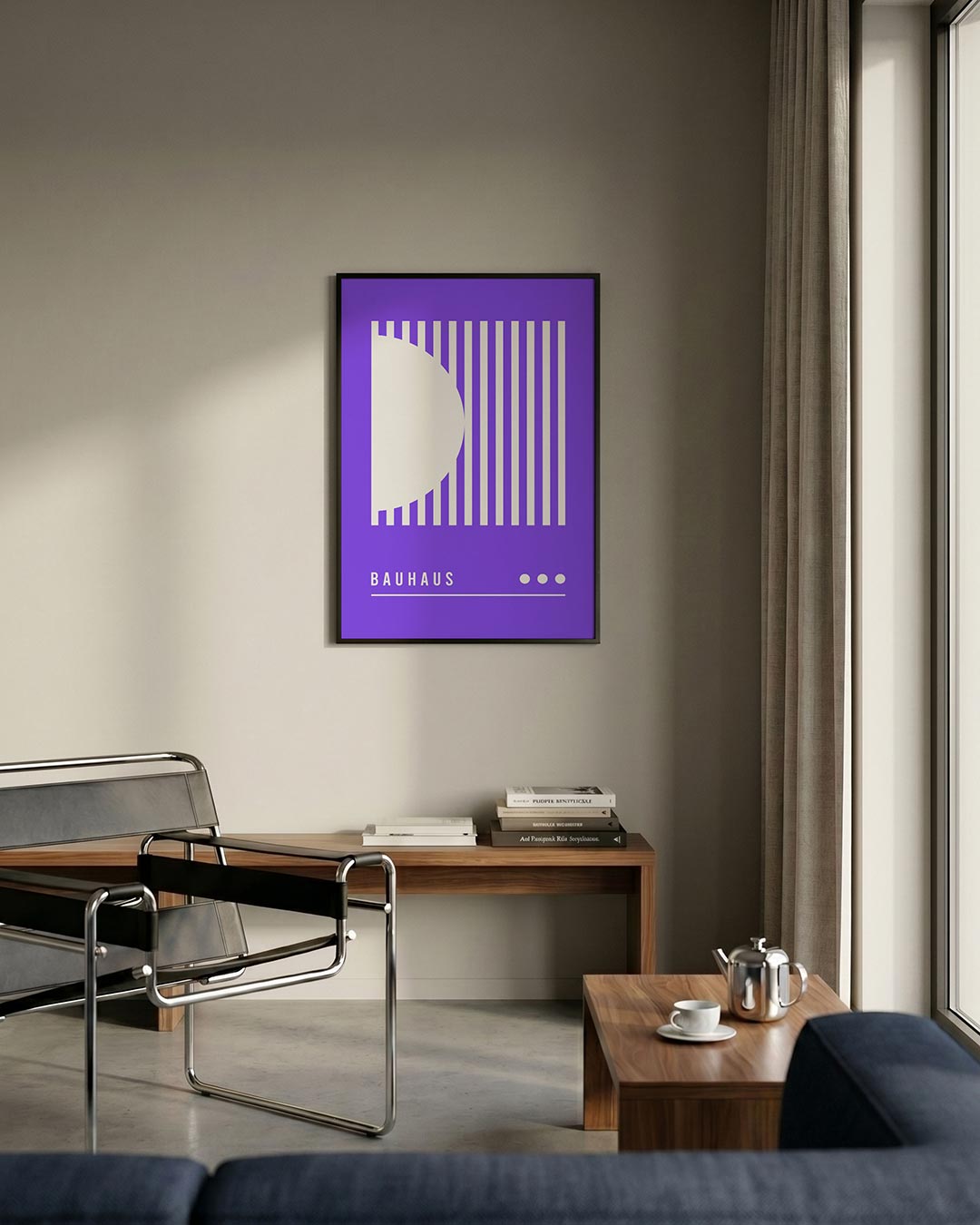 Lijnen en vlakken Poster