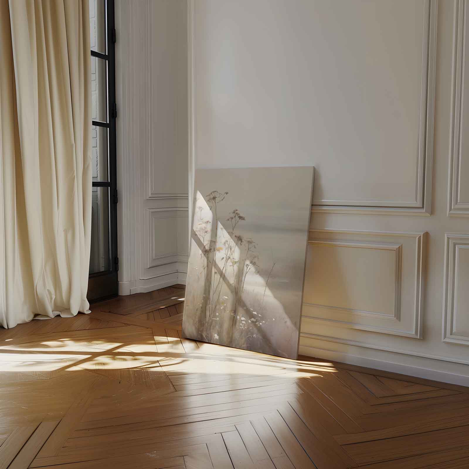 Sereniteit in de Ochtendmist Kunstwerk-canvas-dibond-plexiglas-wanddecoratie-WallArtistic