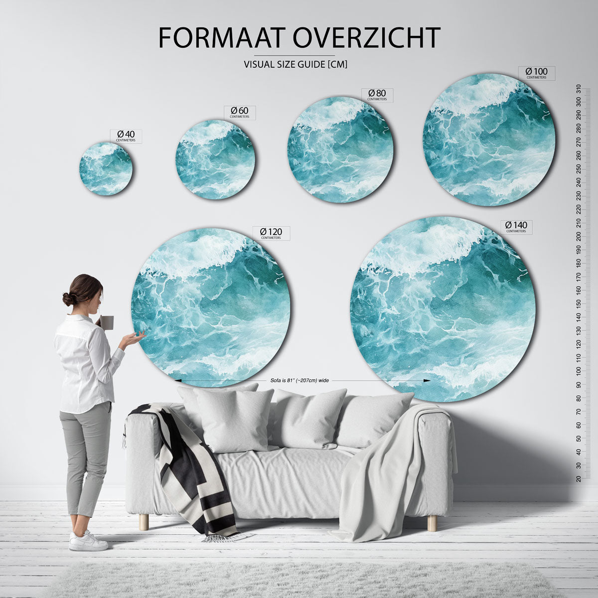 Zeezicht Muurcirkel