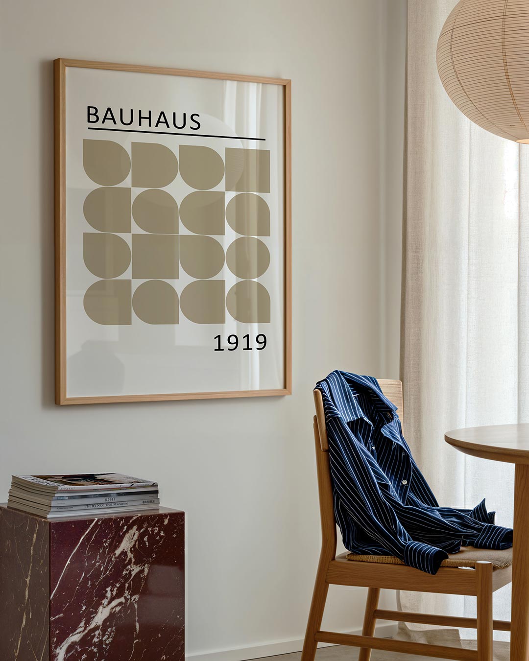 Vormritme en lijnen Poster
