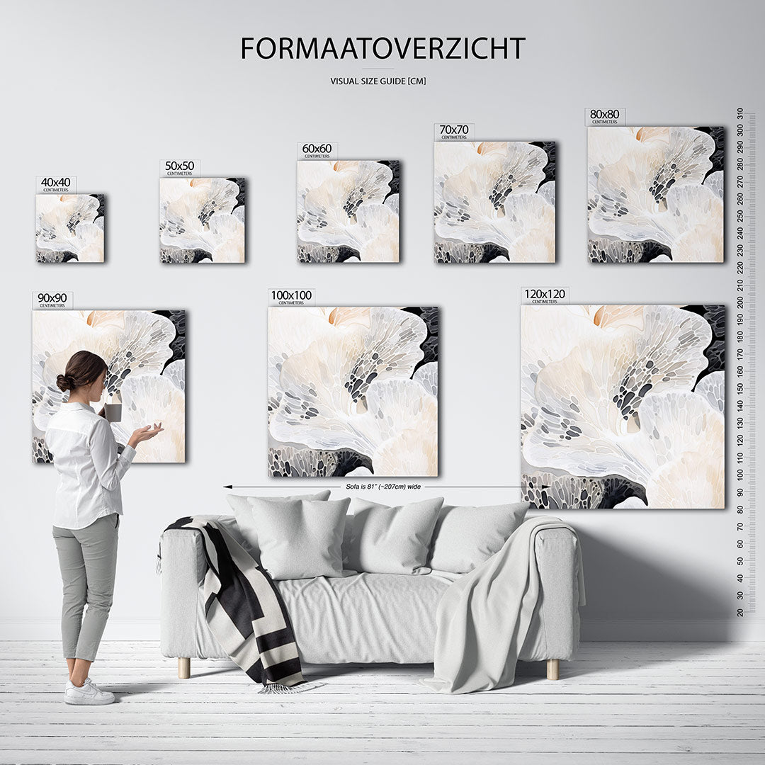 Organische vormen Kunstwerk